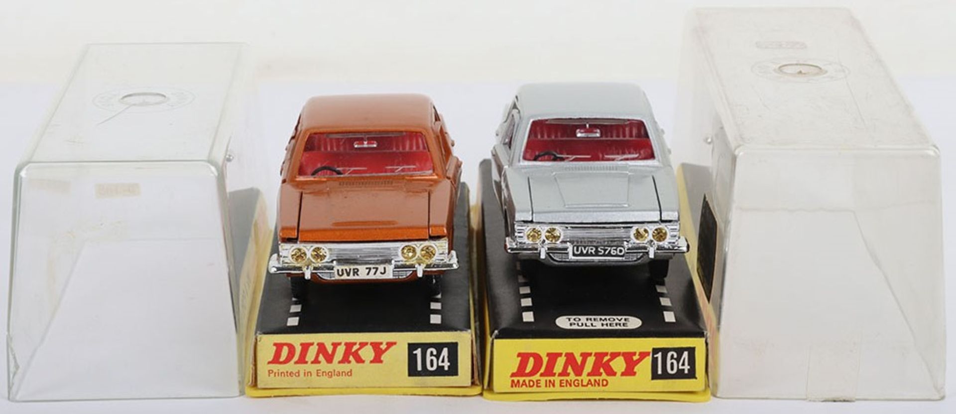 Dinky Toys 164 Mk 4 Ford Zodiac metallic copper body - Image 3 of 4