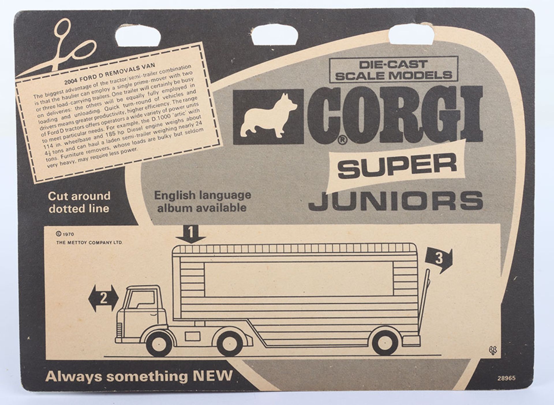 Corgi Juniors 2004 Ford D Series Articulated Removals Van - Image 2 of 6