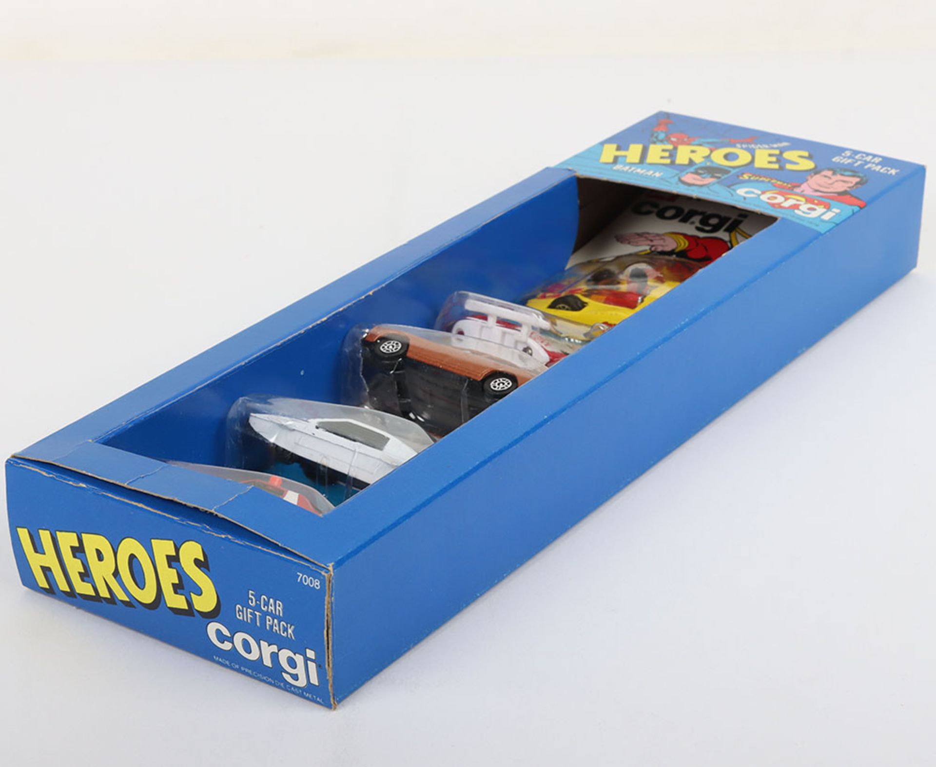 Scarce Corgi Juniors Heroes Reeves International USA 5 Car Gift Pack - Image 2 of 3