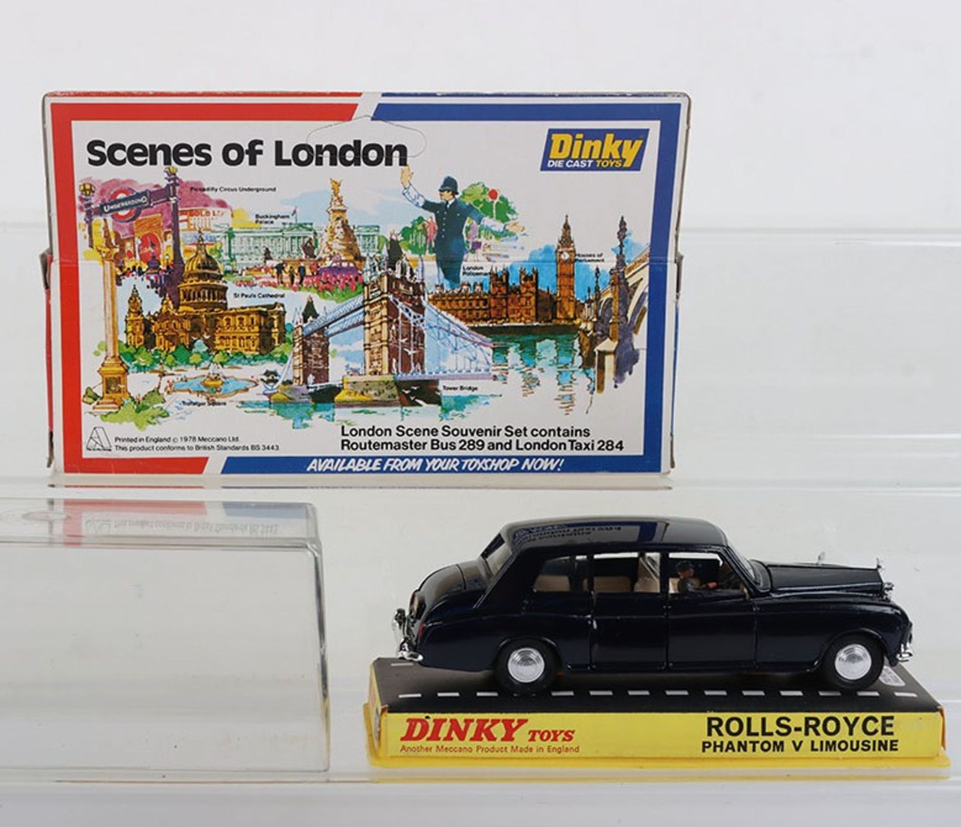Two Dinky Toys Rolls Royce Phantom V Limousines - Image 3 of 6