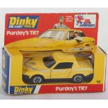 Dinky 112 Purdey,s TR7 from the Tv Series The New Avengers