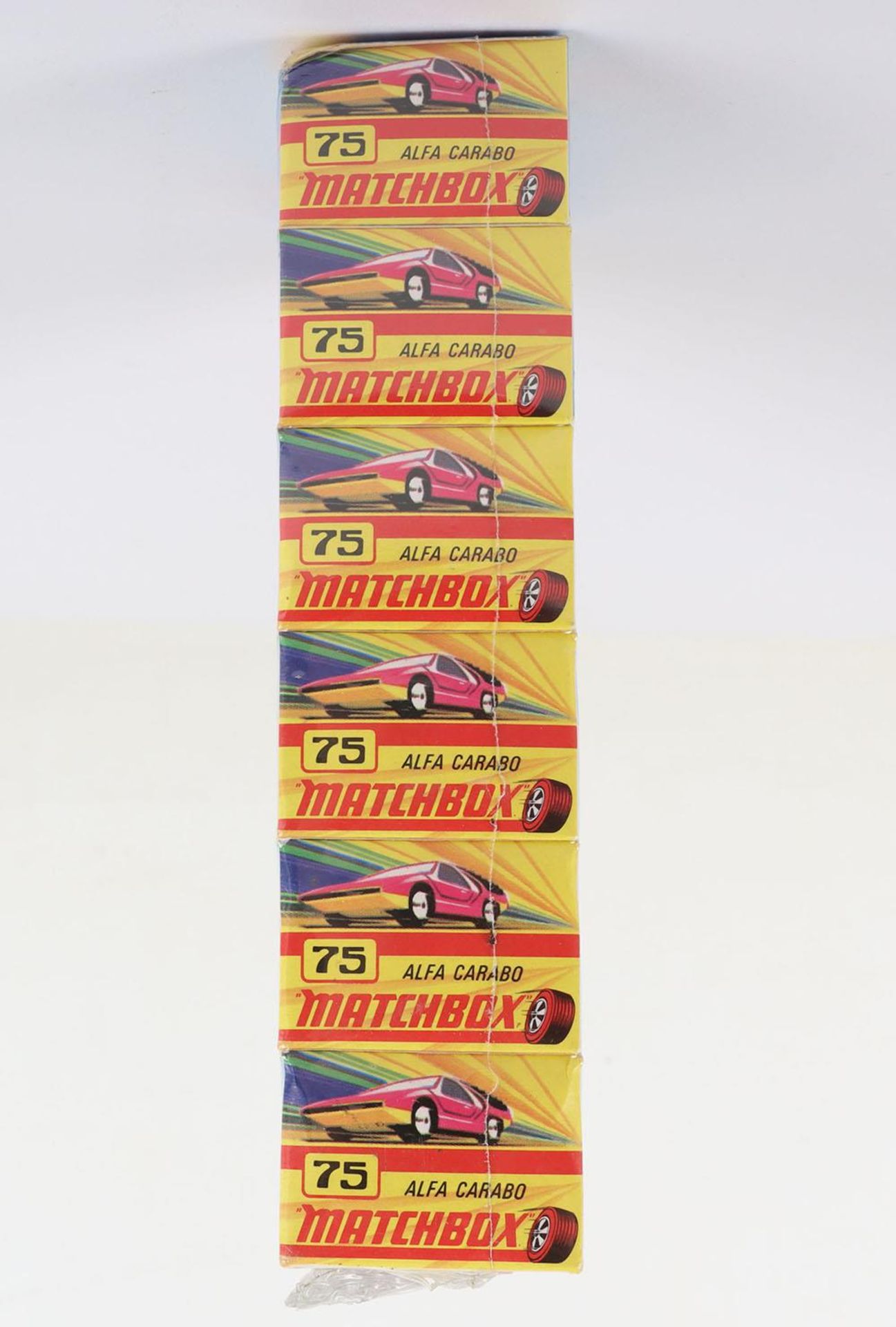 Matchbox Lesney Superfast Trade pack of six 75c Alfa Carabo - Image 3 of 6