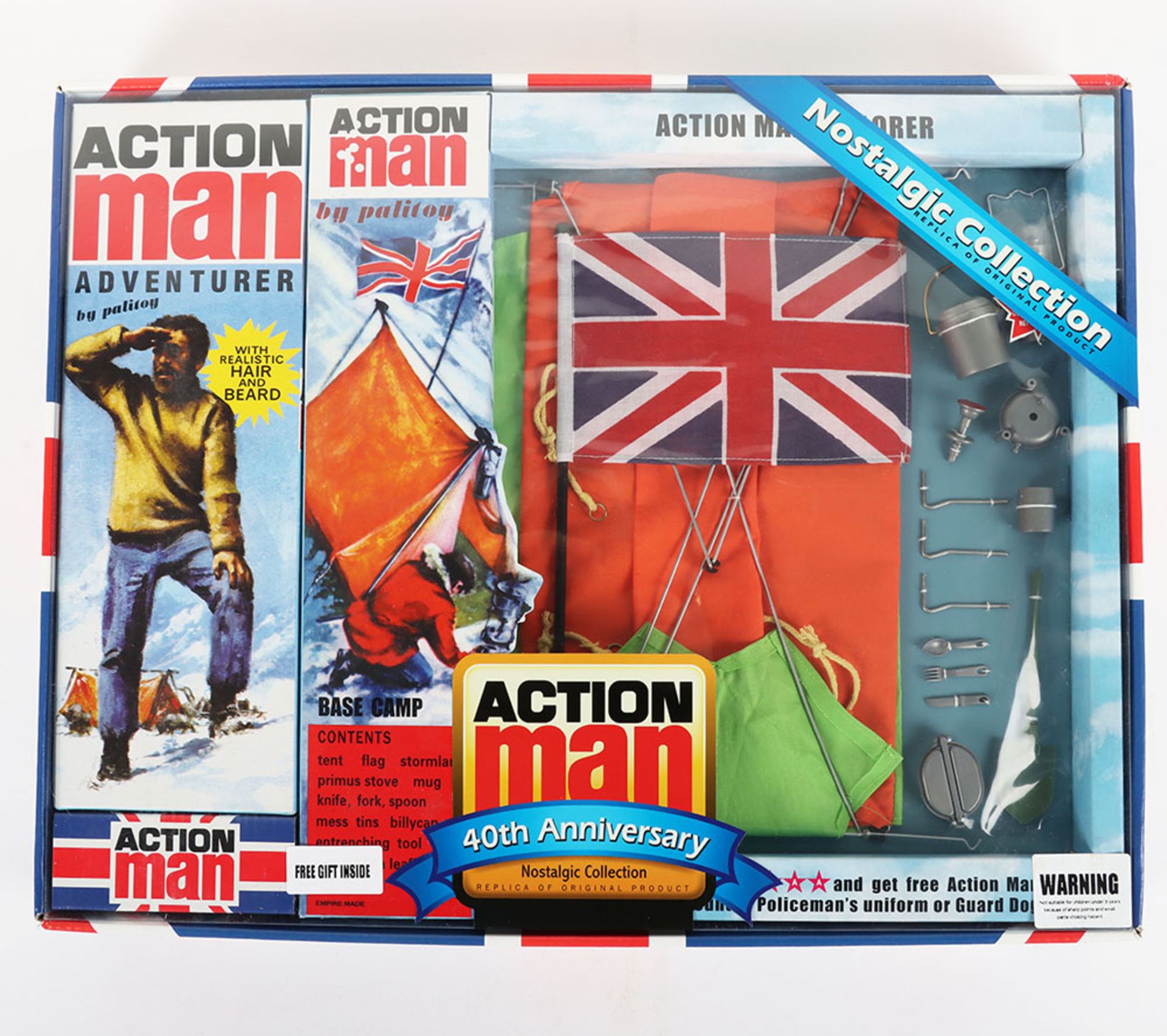 Action Man Explorer Base Camp Set 40th Anniversary Nostalgic Collection