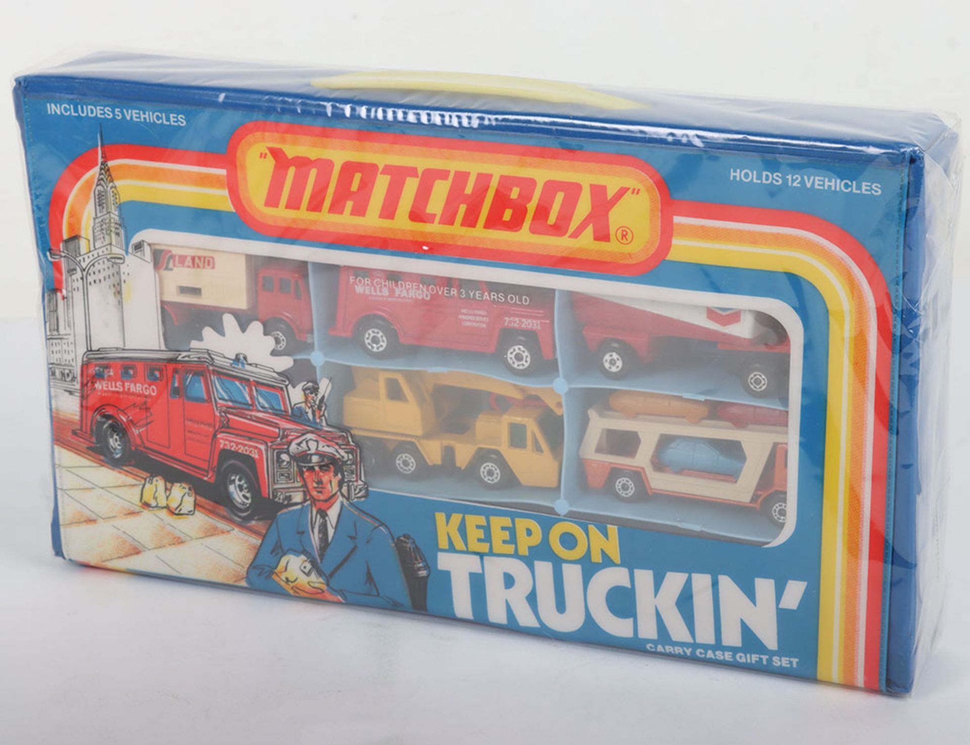 Matchbox Superfast USA issue Keep On Truckin Carry Case Gift Set - Image 2 of 5