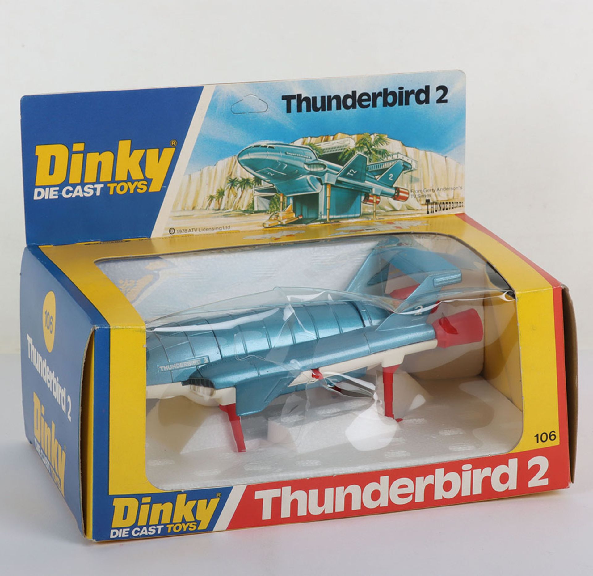 Dinky Toys 106 Thunderbird 2 & 4 From TV series ‘Thunderbirds’