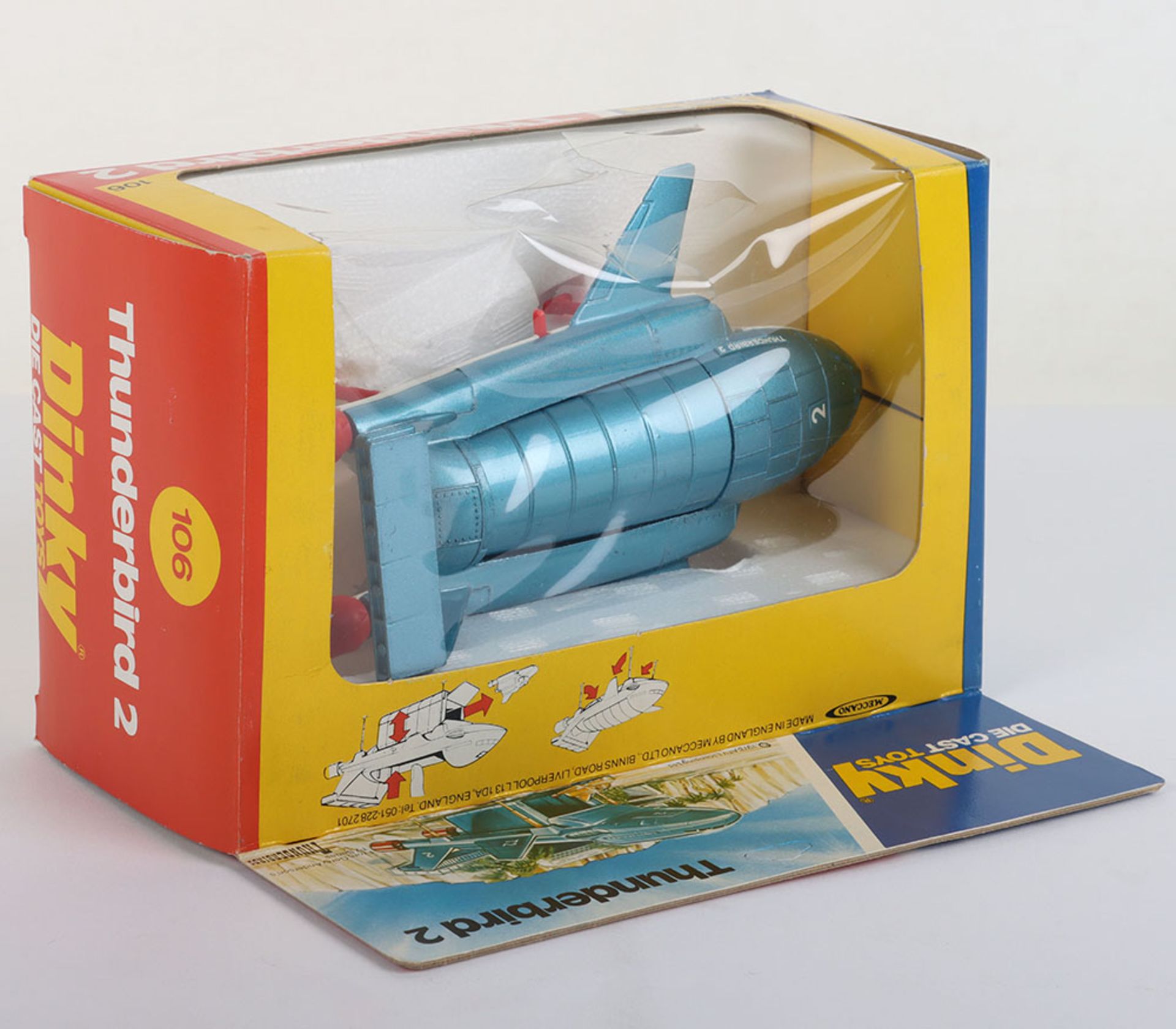 Dinky Toys 106 Thunderbird 2 & 4 From TV series ‘Thunderbirds’ - Image 5 of 5