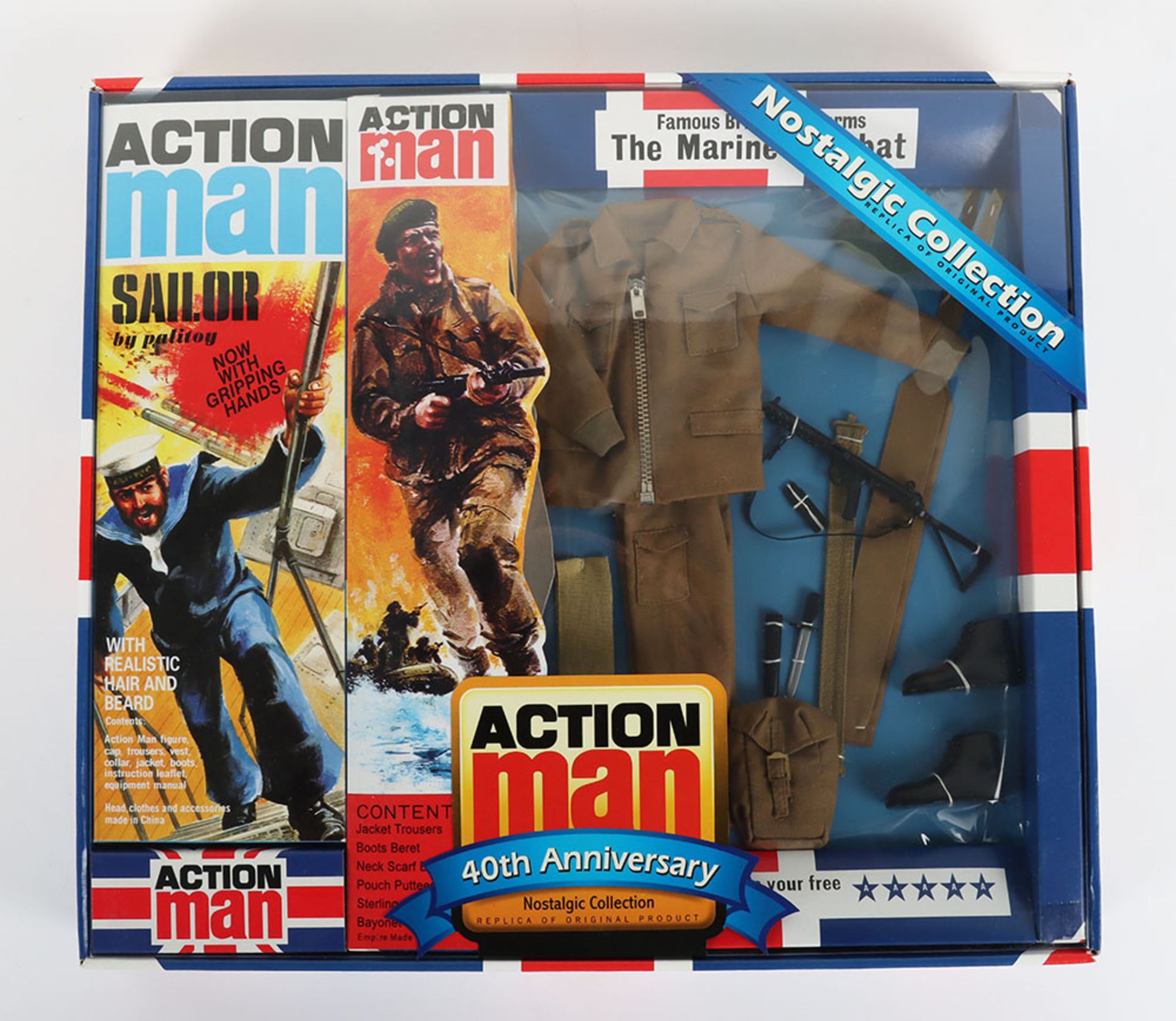 Action Man Famous British Uniforms The Marine Combat 40th Anniversary Nostalgic Collection