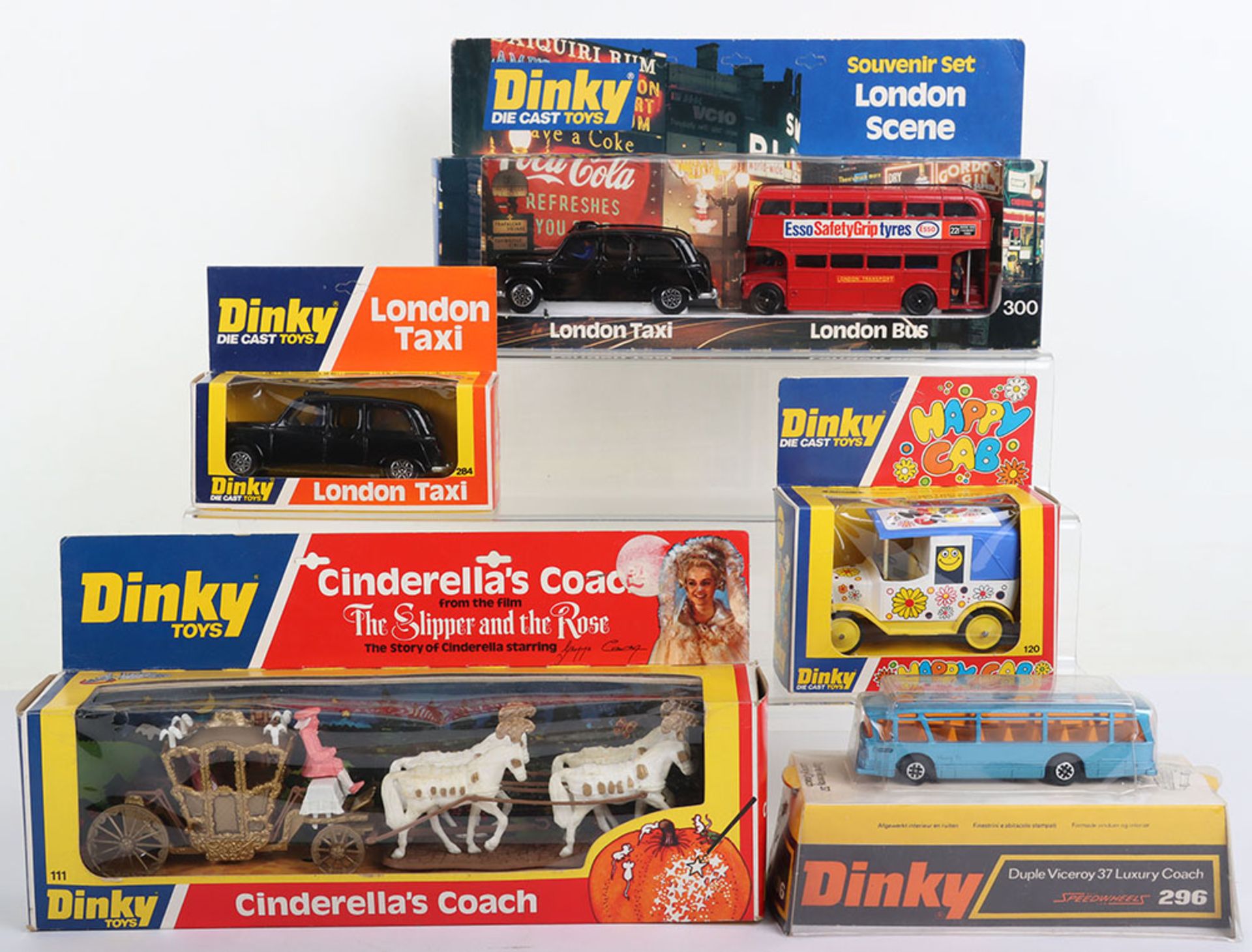 Five Boxed Late Issue Dinky Toys