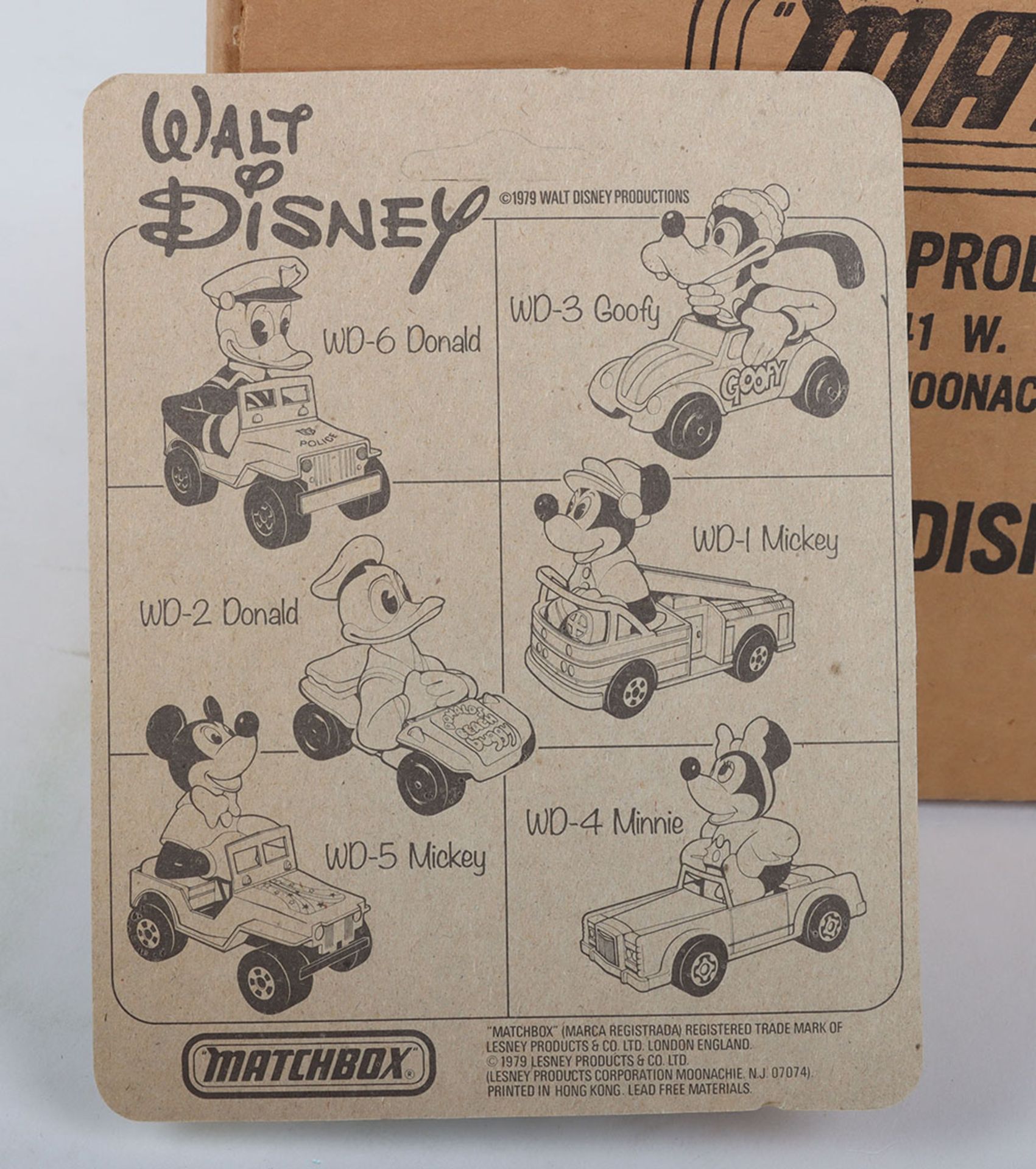 Matchbox Lesney Trade Box of Twenty Four WD-4 Minnie Mouse Carded Disney Models - Image 3 of 4