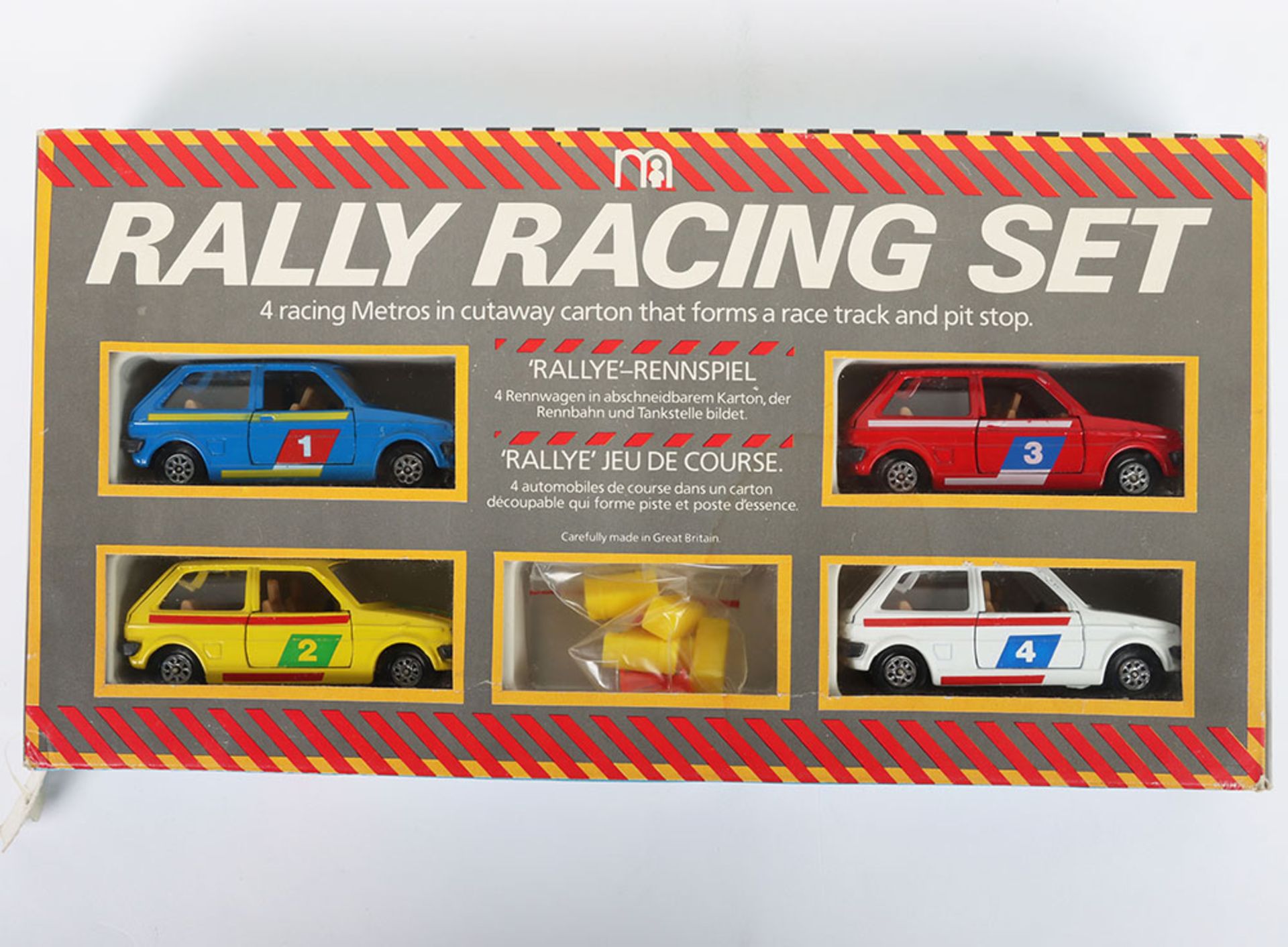 Scarce Corgi Exclusively for Mothercare Rally Racing Set