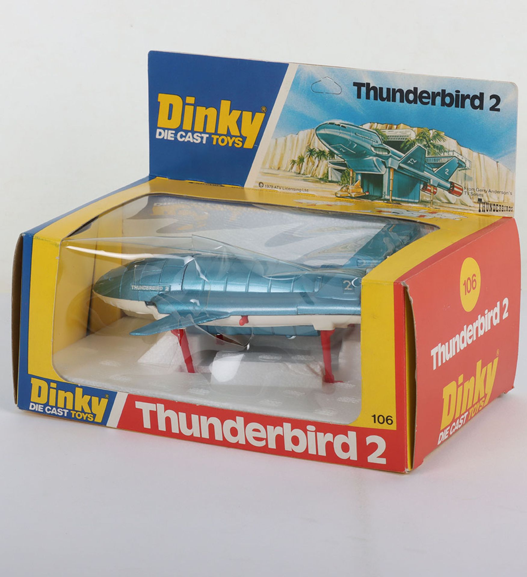 Dinky Toys 106 Thunderbird 2 & 4 From TV series ‘Thunderbirds’ - Image 2 of 5