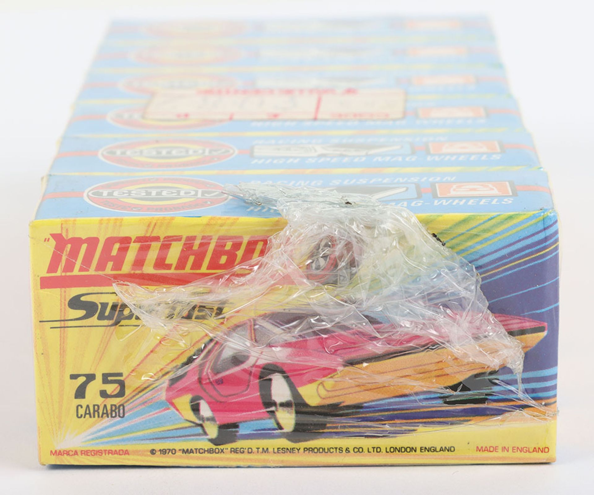 Matchbox Lesney Superfast Trade pack of six 75c Alfa Carabo - Image 2 of 6