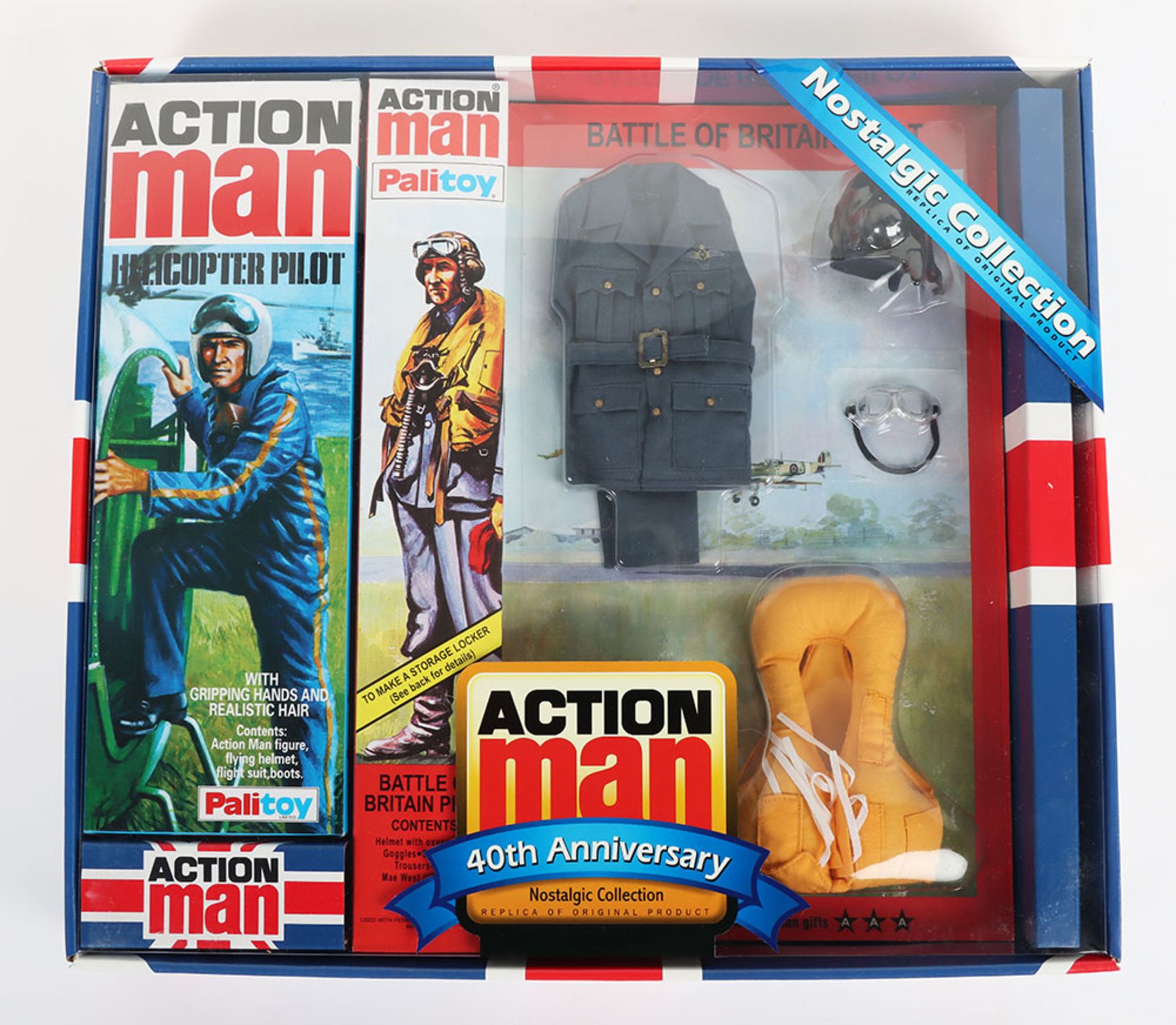 Action Man Battle Of Britain Pilot 40th Anniversary Nostalgic Collection