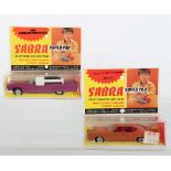 Two Boxed Sabra (Israel) 1/43 scale USA Super Cars