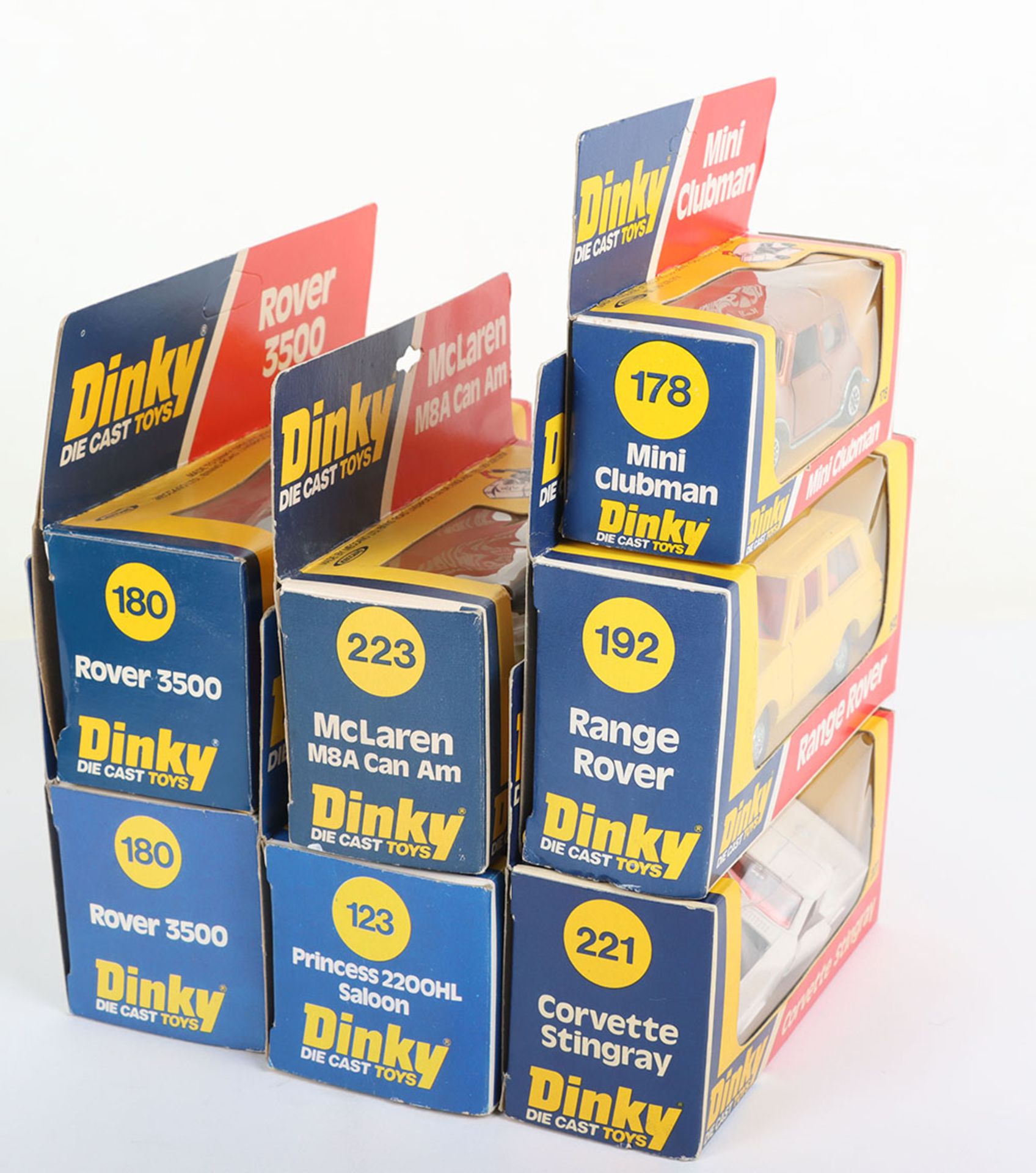 Seven Boxed Dinky Toys Model Cars - Image 2 of 3