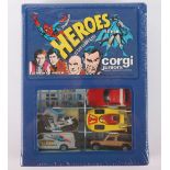 Corgi Juniors Heroes Reeves International USA 12 Car Carry Case