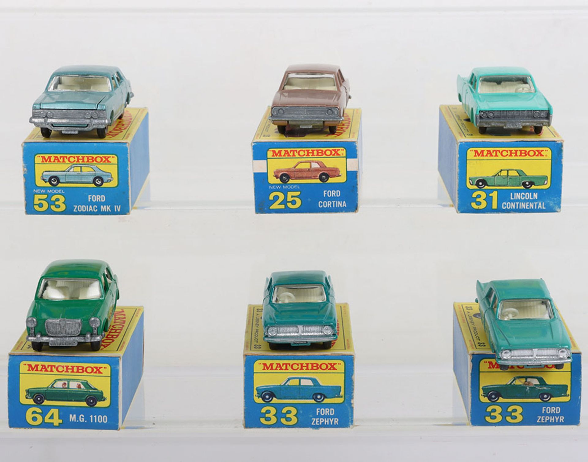 Six Matchbox Lesney Regular wheels - Image 3 of 3