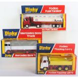 Three Dinky Toys Commercial Vehicles
