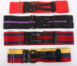 4x Rhodesian Coloured Stable Belts,