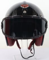 Ruby Paris Pavillon Ginza Open Face Motorcycle Crash Helmet, with tinted visor
