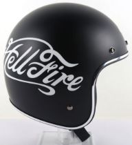 Bell Custom 500 Hellfire open Face Motorcycle Helmet