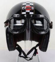 LS2 Fiberglass open Face Motorcycle Racing Helmet