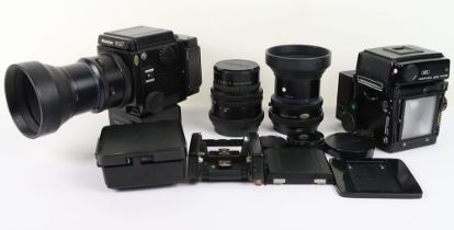 A Mamiya RZ67 Professional Medium Format Camera outfit