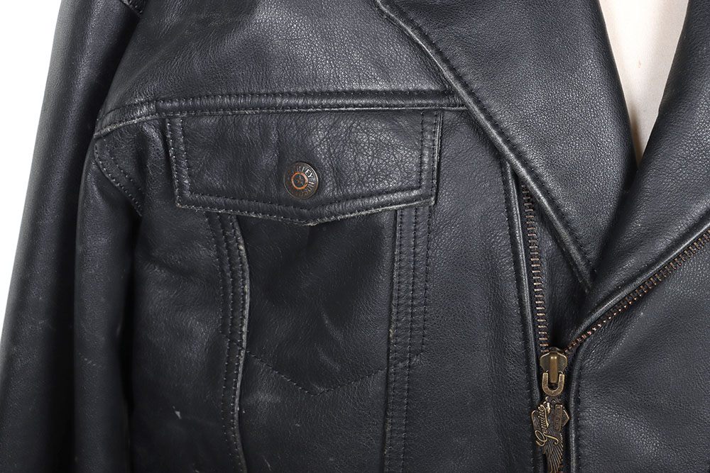 Harley Davidson Leather Motorcycle Jacket ‘An American Legend’ - Image 3 of 10