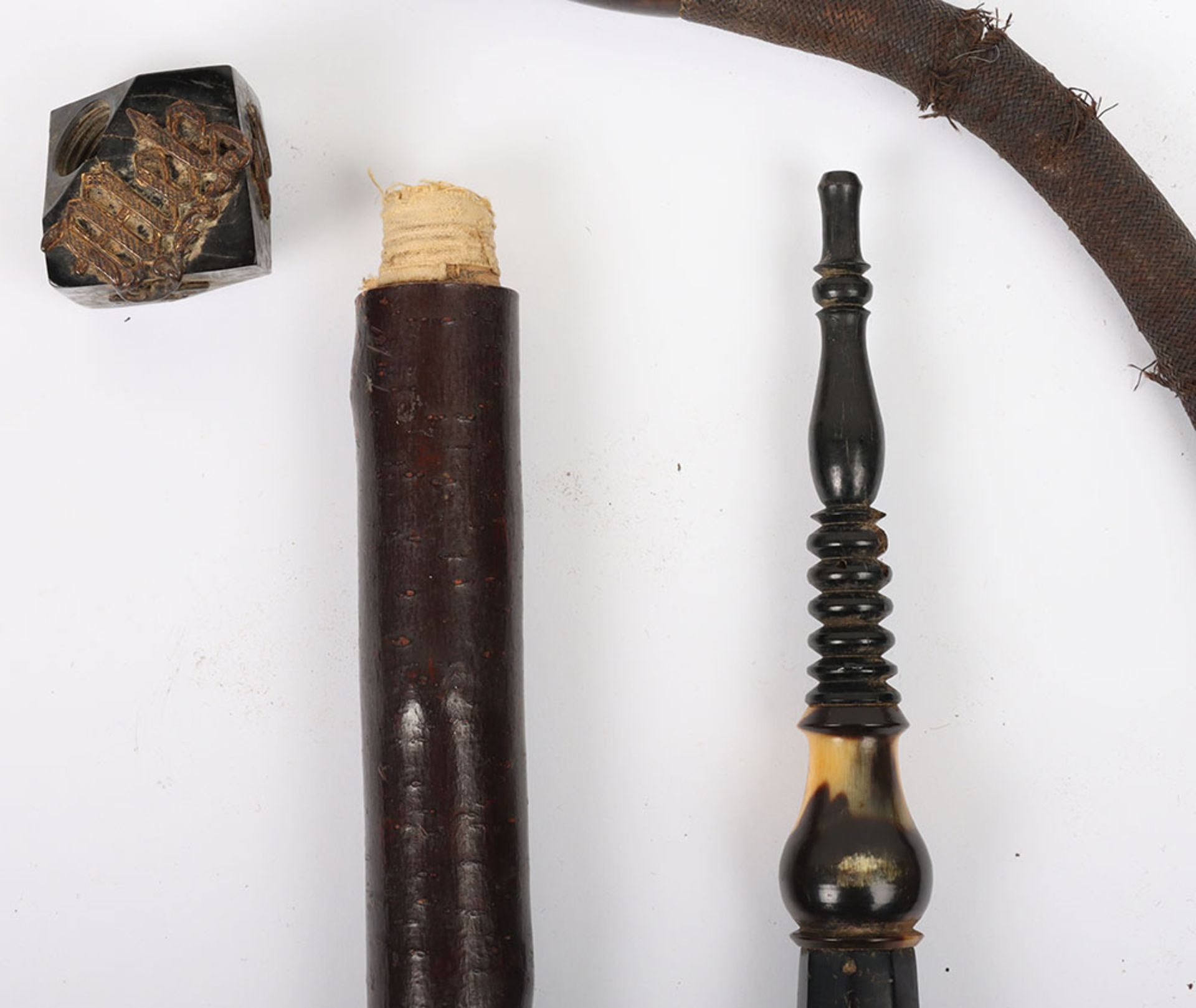 Imperial German Reservists Ceremonial Pipe No8 Rhineland Foot Artillery - Image 4 of 9