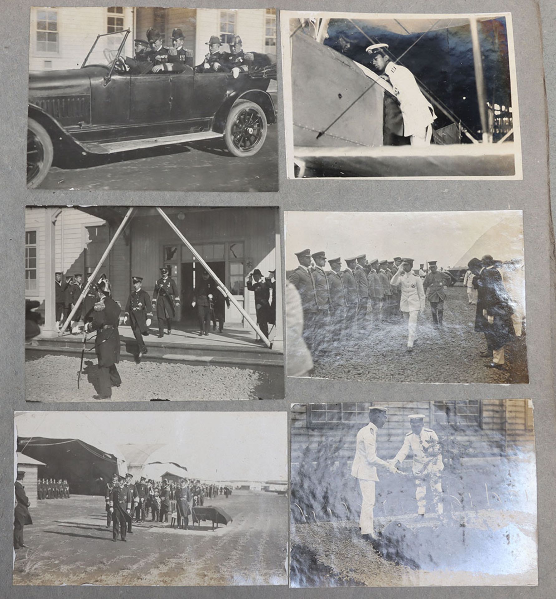 Historically Interesting Photograph Album Compiled by a Member of the Naval Aviation Station at Kasu - Image 27 of 47