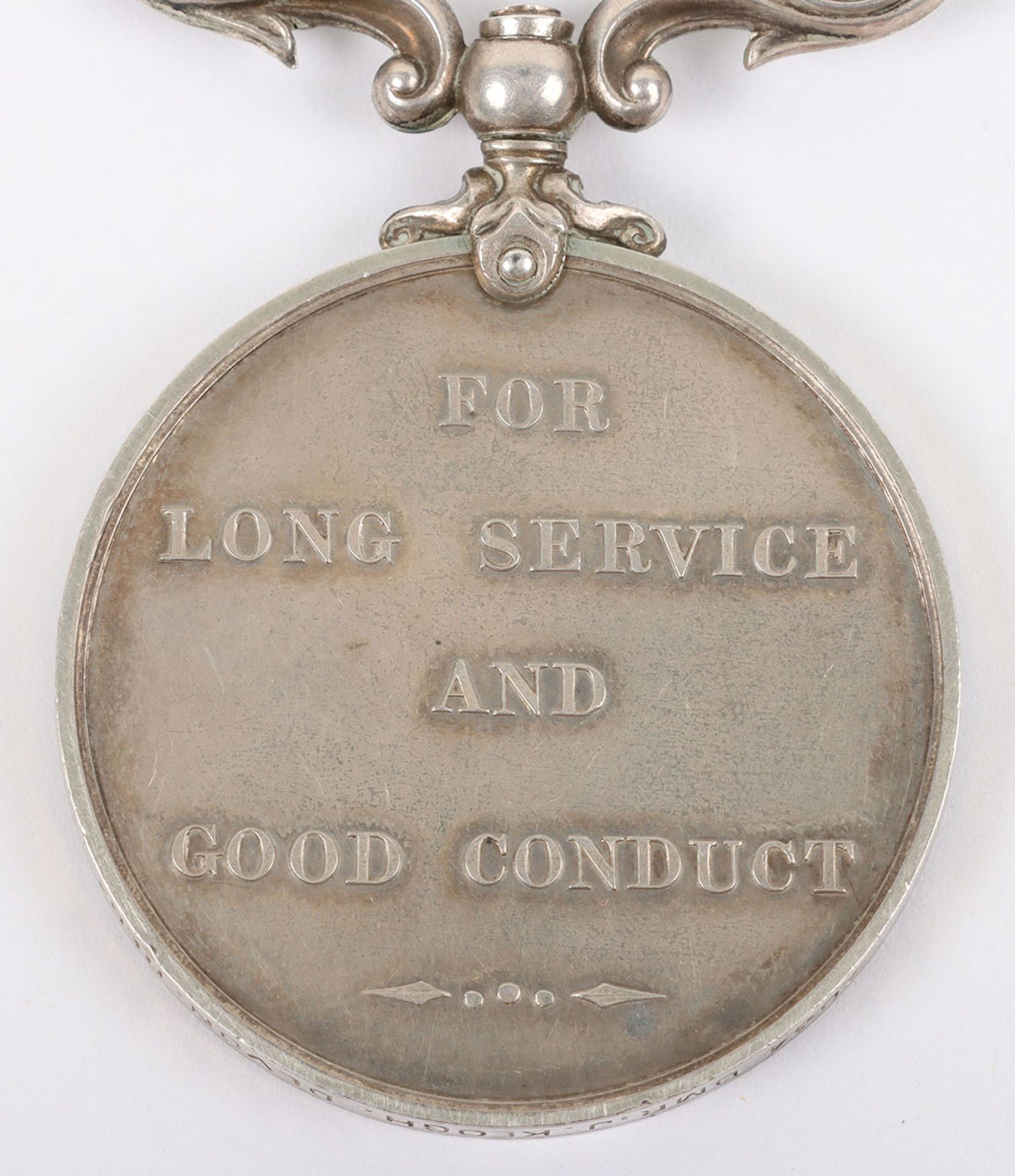 Edward VII Army Long Service and Good Conduct Medal to a Drummer in the Devon Regiment - Image 5 of 5