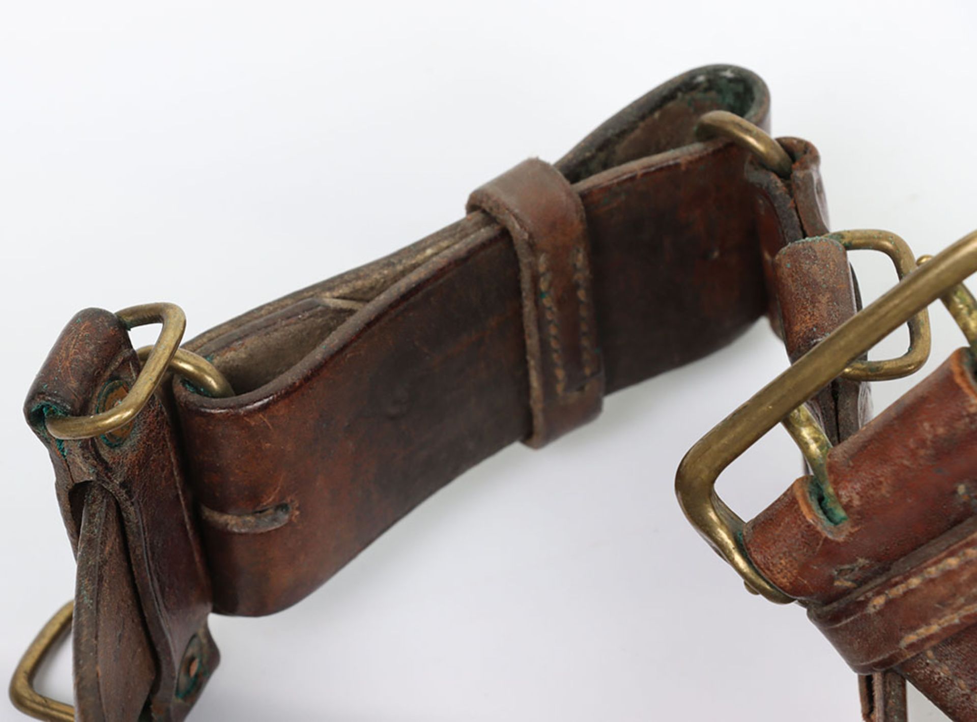 1916 Canadian Dismounted Equipment Pattern Waist Belt - Image 7 of 10