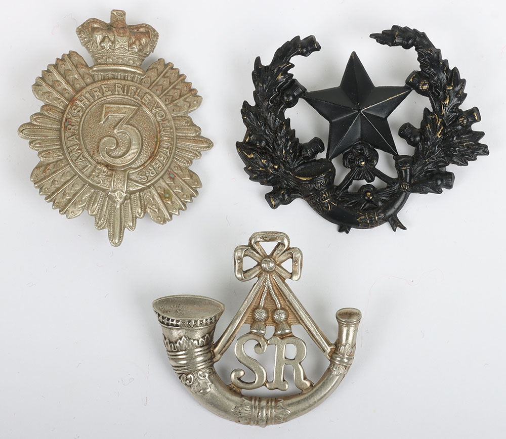 3rd Lanarkshire Rifle Volunteers Glengarry Badge