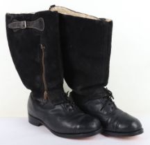 Pair of RAF 1943 Pattern Escape Boots