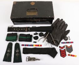 Accoutrements Tin of Lieutenant Colonel C V C Hobart, First Commanding Officer of the 8th Battalion