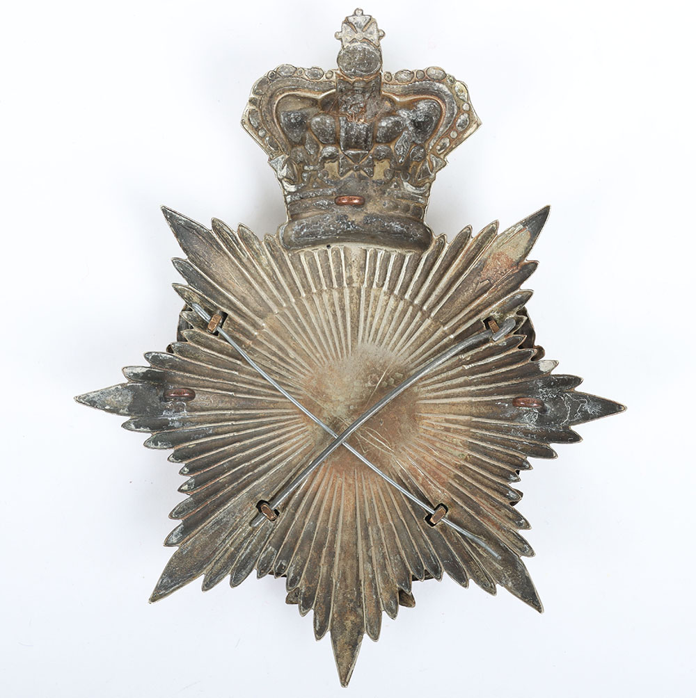 Victorian 1st Administration Battalion Hampshire Rifle Volunteers Officers Home Service Helmet Plate - Image 4 of 6