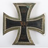 1914 Iron Cross 1st Class by Wilhelm Deumer, Lüdenscheid