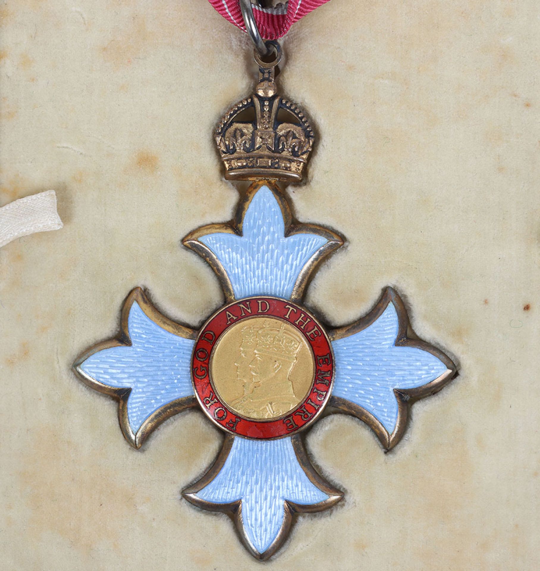 Pair of Medals Including a Commander of the British Empire Badge - Image 3 of 8