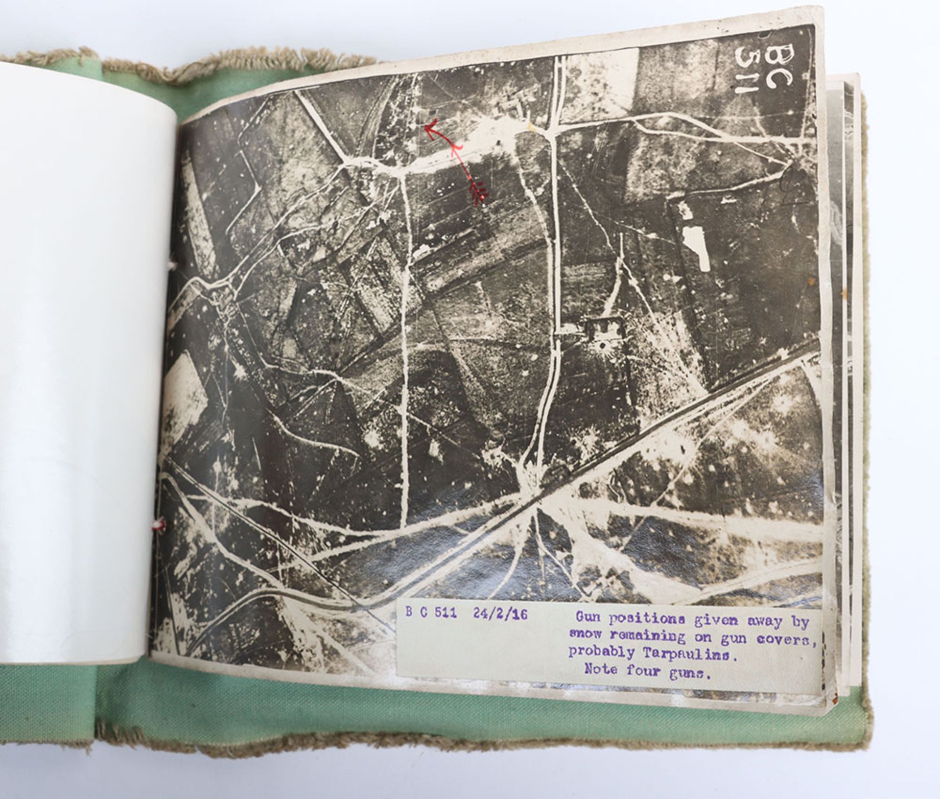 Great War Royal Flying Corps Aerial Reconnaissance Book of Major J T C Moore-Brabazon RFC - Image 22 of 24