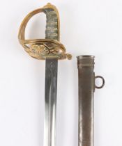 1889 Pattern Staff Sergeants Sword for the Royal Army Medical Corps