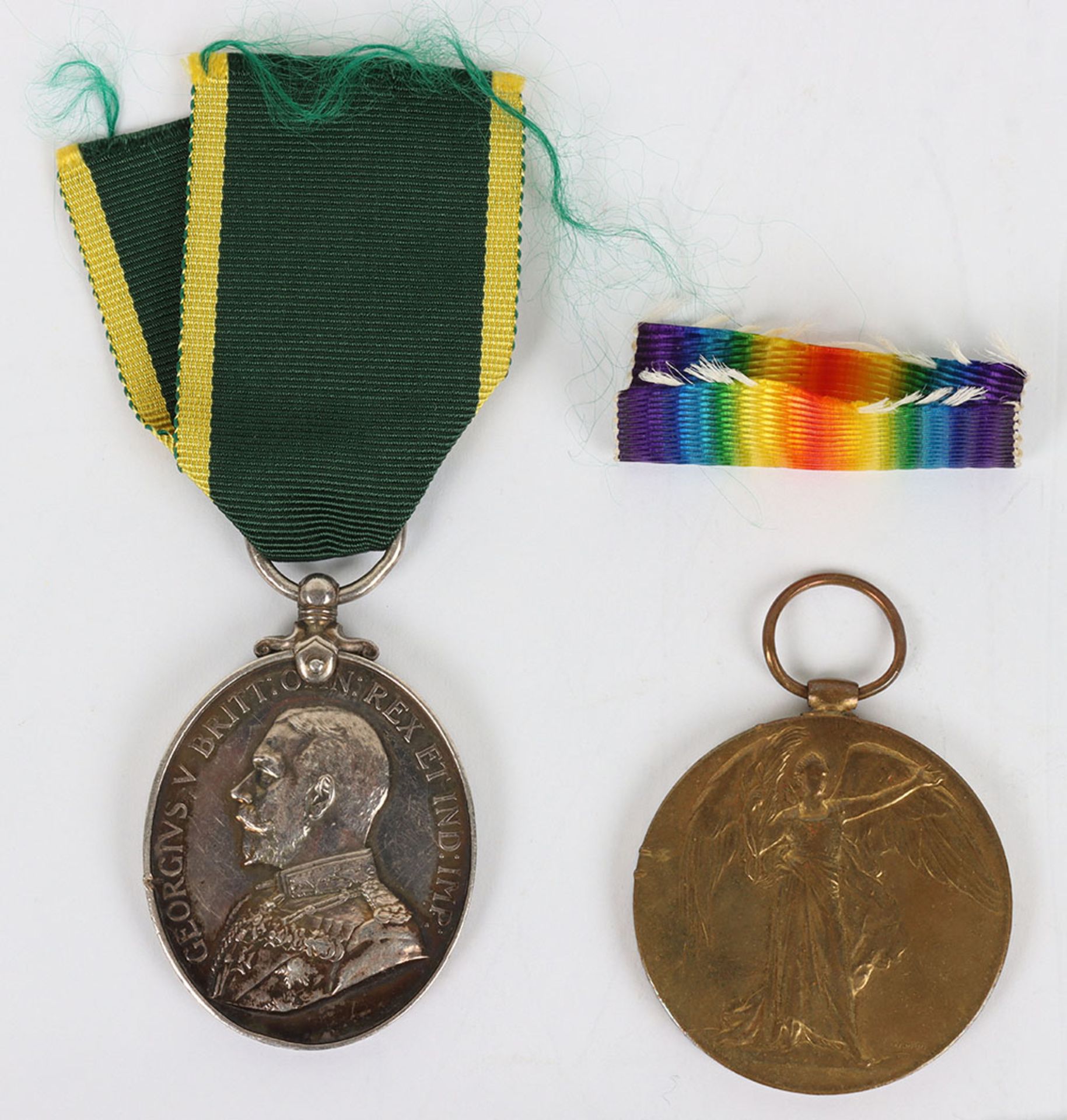 A Territorial Long Service Medal Pair to the Royal Army Medical Corps