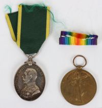 A Territorial Long Service Medal Pair to the Royal Army Medical Corps