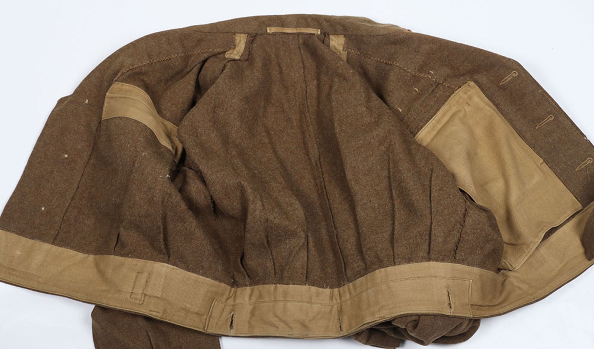 Post WW2 Battle Dress Blouse of Major General Basil Aubrey Coad CB, CBE, DSO & Bar, Commander of the - Bild 10 aus 10