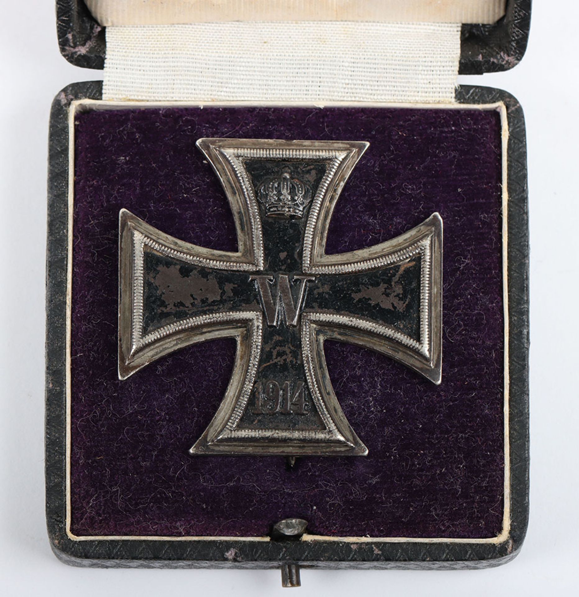 1914 Iron Cross 1st Class by KO with Case
