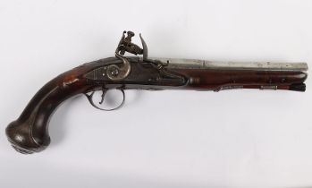 Flintlock Holster Pistol by Collis of Oxford c.1776