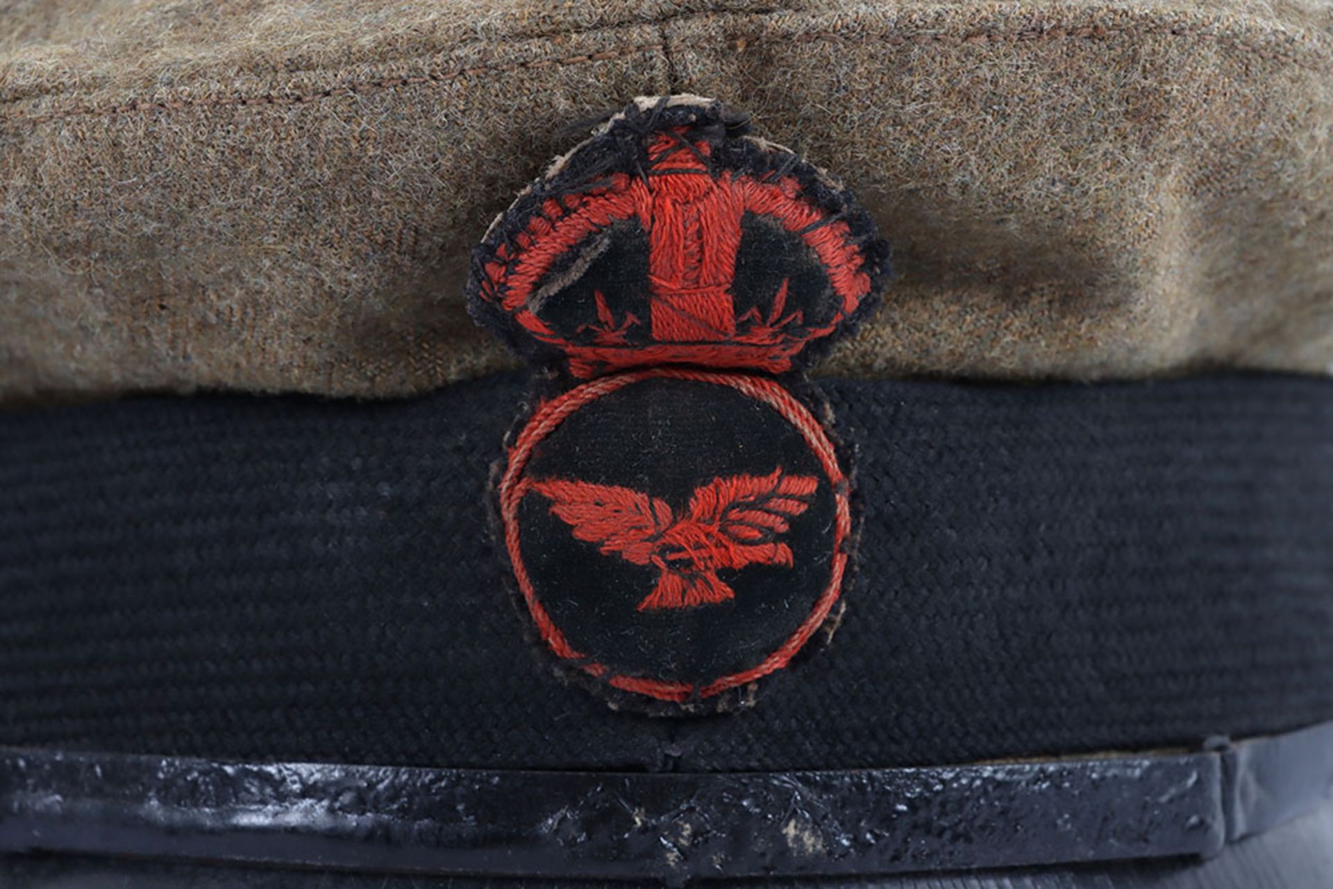 1918 Royal Air Force 1st Pattern Peaked Cap - Image 2 of 8