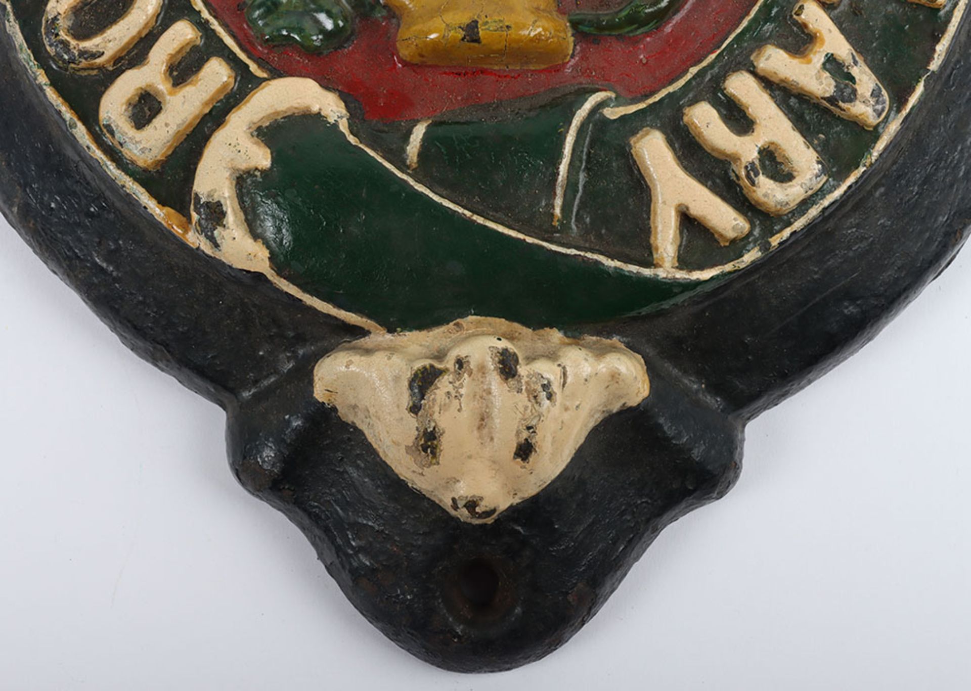 Rare Royal Irish Constabulary Station Badge - Image 4 of 7