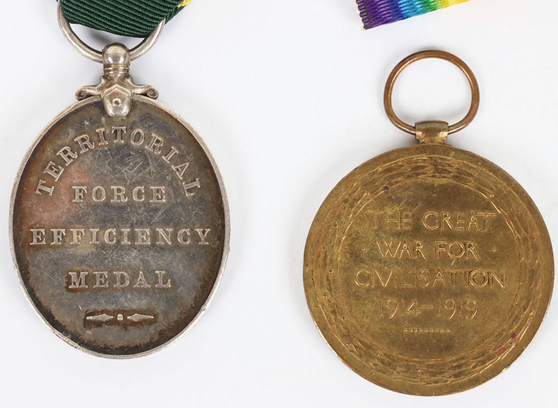 A Territorial Long Service Medal Pair to the Royal Army Medical Corps - Image 4 of 5