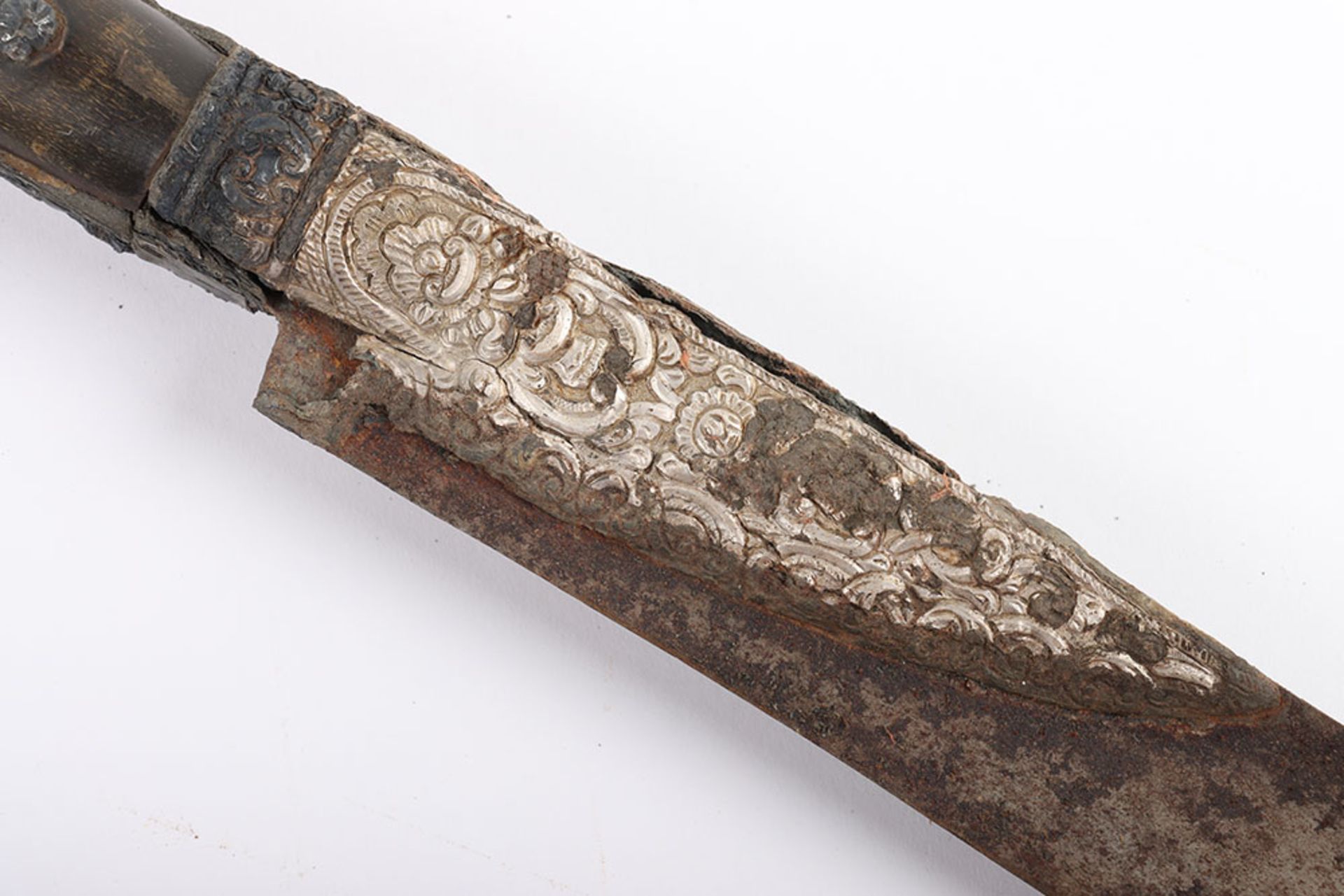 2x Closely Similar Turkish Swords Yataghan, 19th Century - Bild 6 aus 18