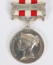 A Poignant Indian Mutiny Medal to the 2nd in Command of the 19th Regiment N.I. Who Comm